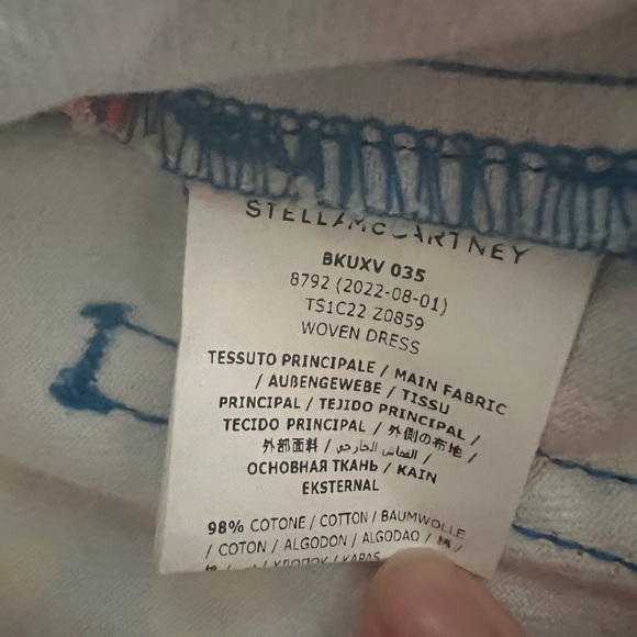 Stella McCartney Kids Floral Splash Dress - Picture 6 of 9